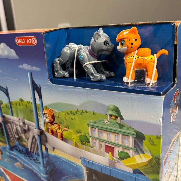 Nickelodeon Paw Patrol Cat Pack Adventure Bay Rescue Cat & Tiger Playset NEW - Picture 5 of 6